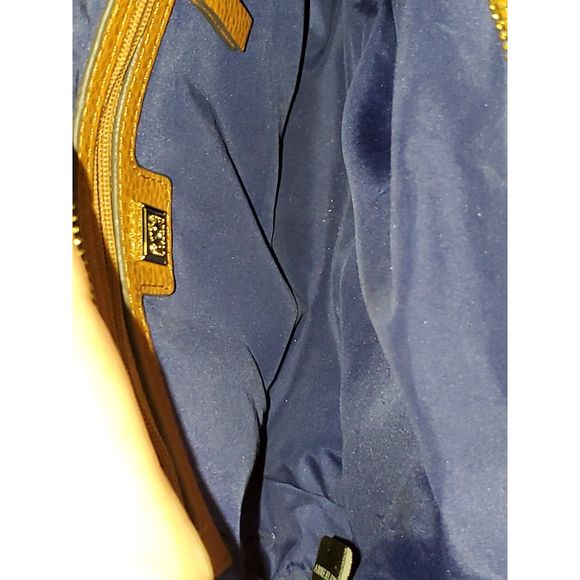 Anne Klein Crossbody Shoulder Bag Polka Dot Adjustable Strap Faux Leather Spring - Picture 12 of 16